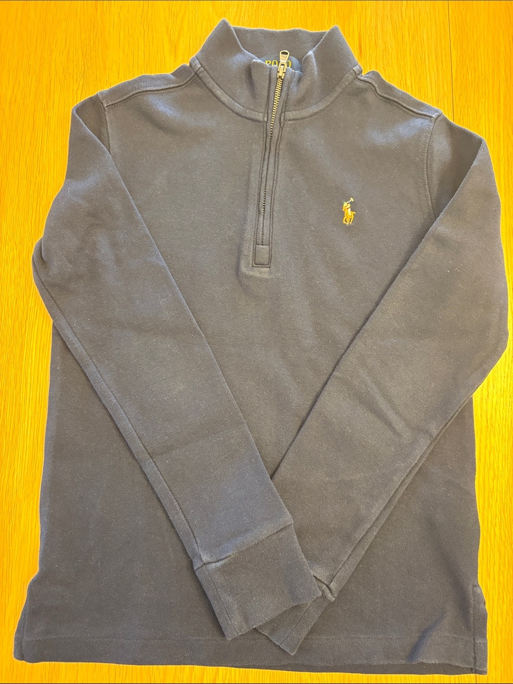 Perfect for Fall - Polo by Ralph Lauren Navy Half-Zip Sweatshirt size 7